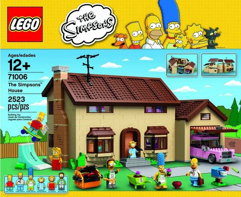 La Casa de los Simpsons en LEGO