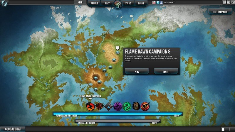 Mapa de Campaña de Infinity Wars
