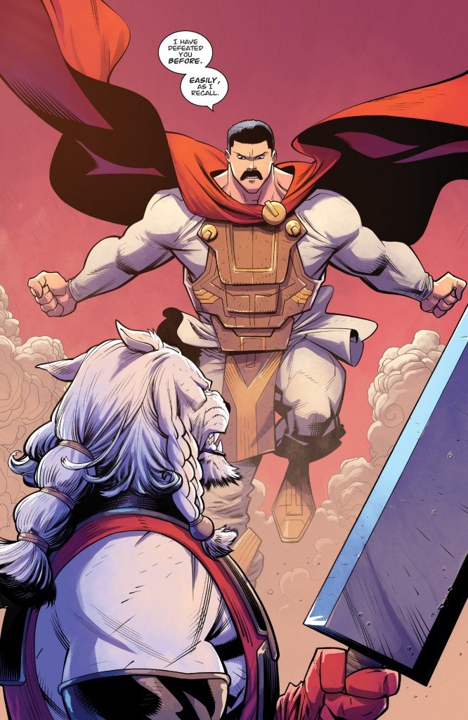 Invincible #115 Thragg Vs Battle Beast - La Cueva del Lobo
