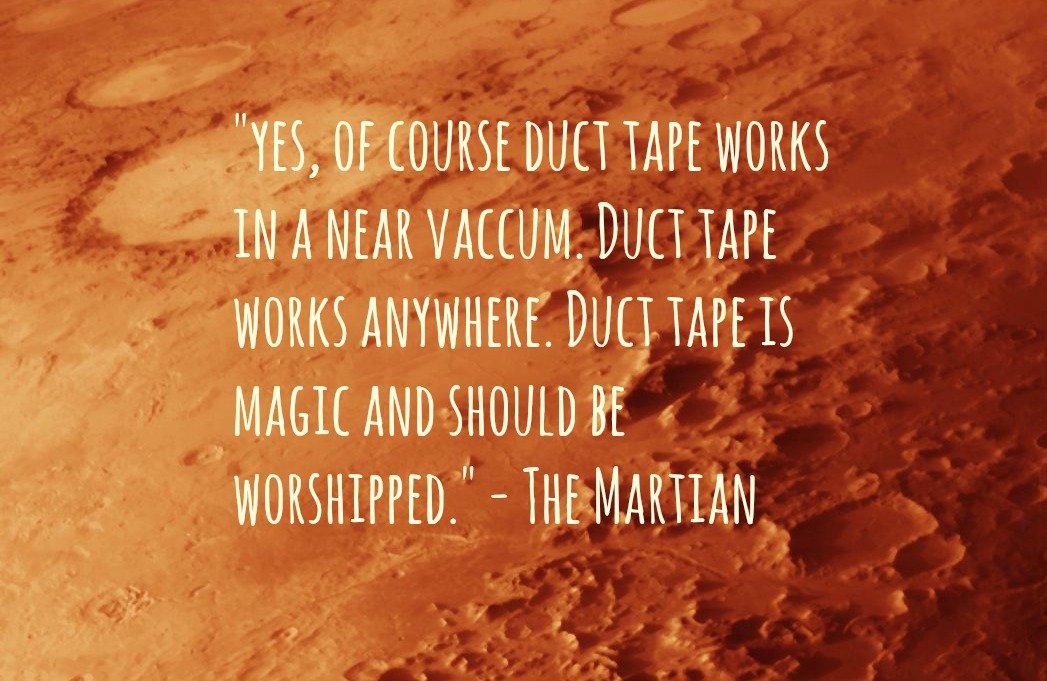 The Martian Ductape