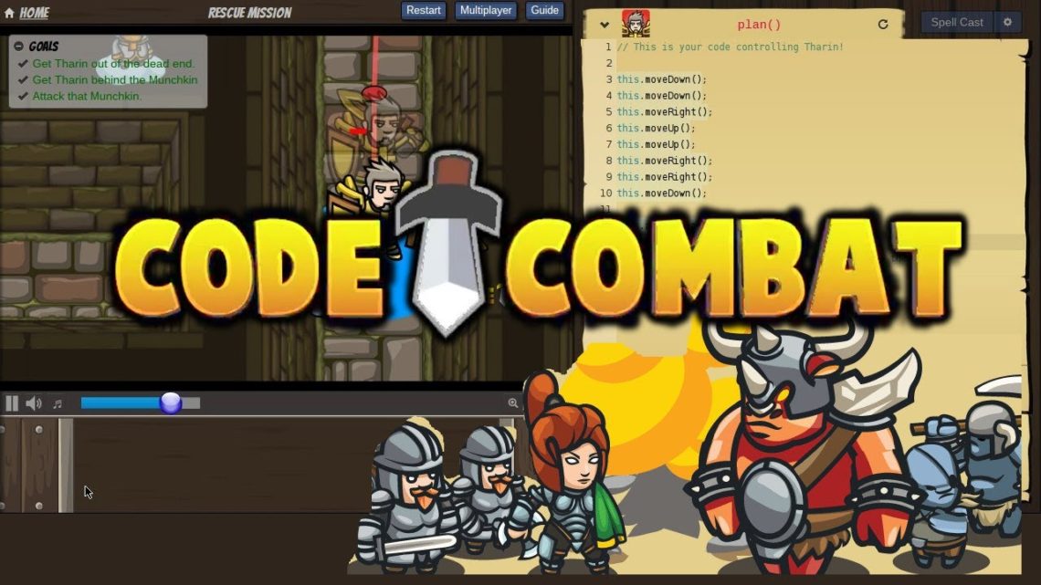 CodeCombat, aprende a programar gratis mientras juegas - La Cueva del Lobo