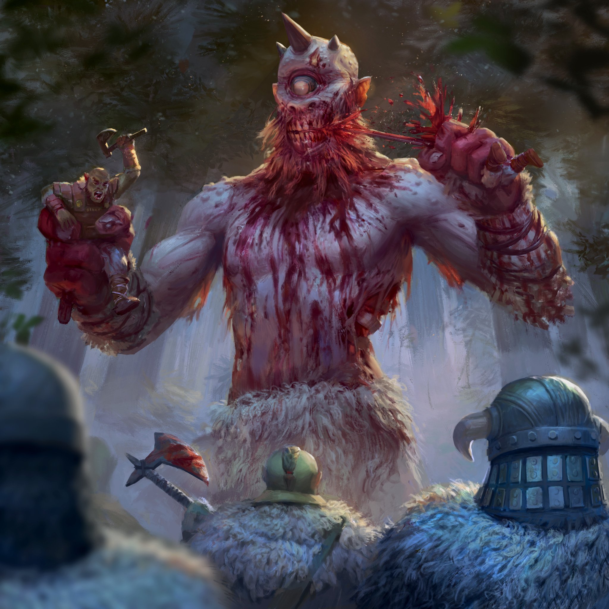 Blight of the Inmortals Zombie Giant