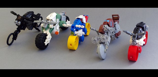 Motocicletas en LEGO