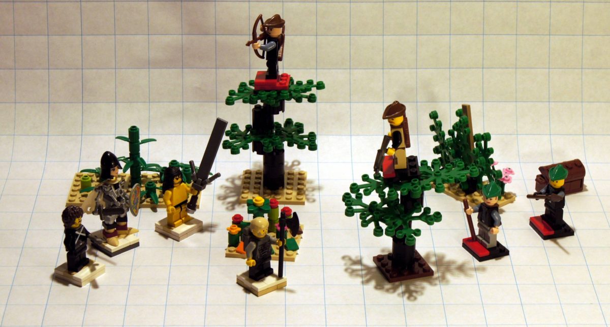 recoger cerveza negra Posicionar Minifiguras de LEGO para Jugar al Rol - La Cueva del Lobo