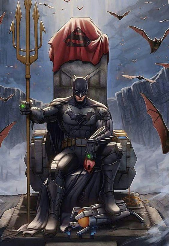 Batman derrota a la liga de la Justicia
