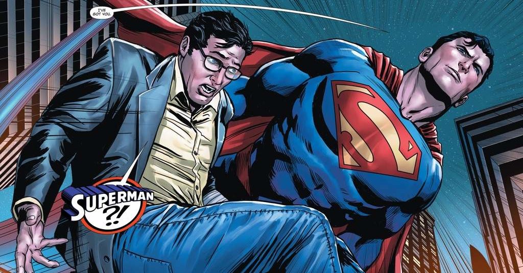 Superman rescata a Clark Kent