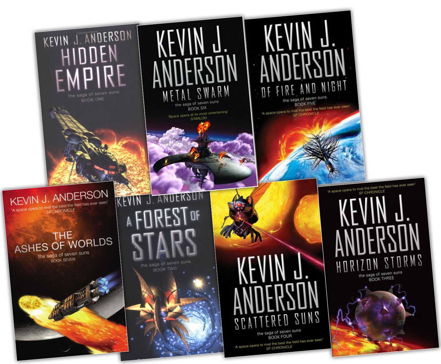 Saga of Seven Suns Kevin J Anderson