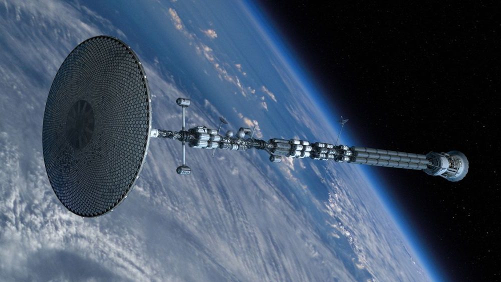 Diseño de nave espacial real- defying gravity