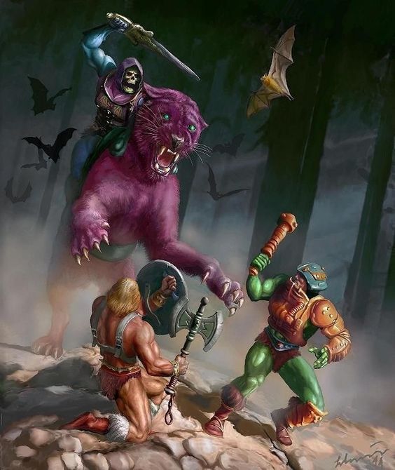 He-Man y los Amos del Universo Combate contra Faker