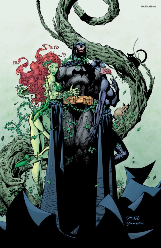 Batman Hush - Poison Ivy y Batman