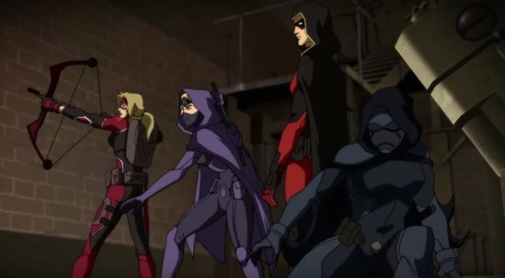 Young Justice Outsiders Equipo de Robin