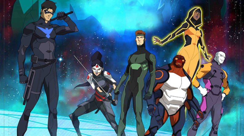 Young Justice Outsiders - Portada Amplia