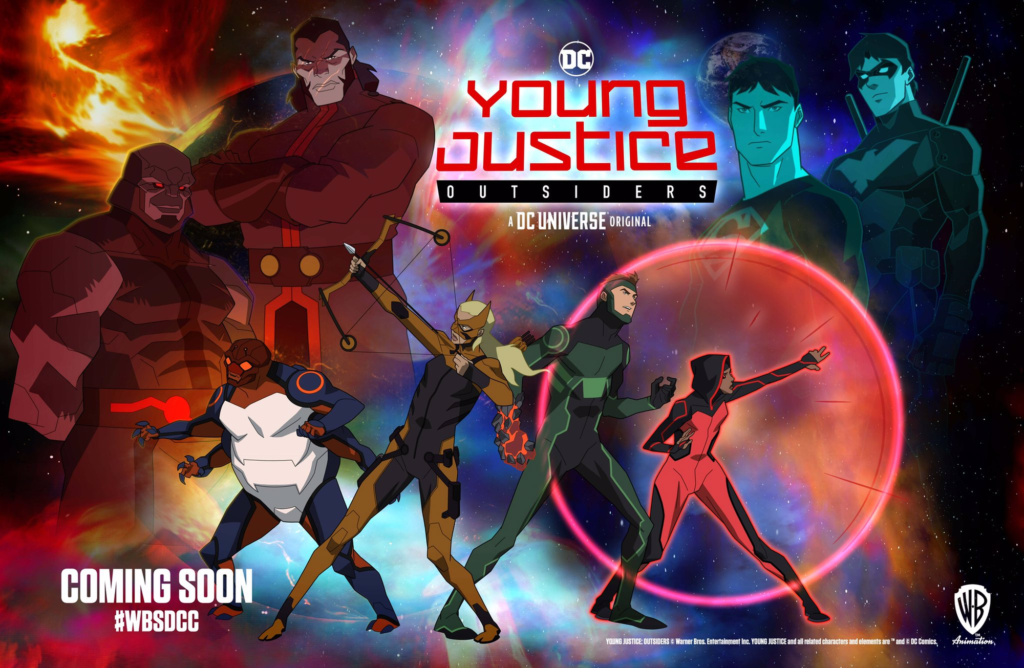 Young Justice Outsiders Poster