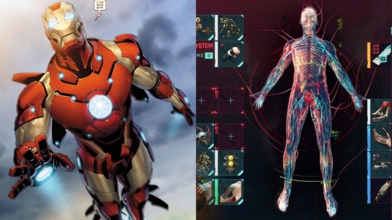 Iron Man vs Cyberpunk 2077