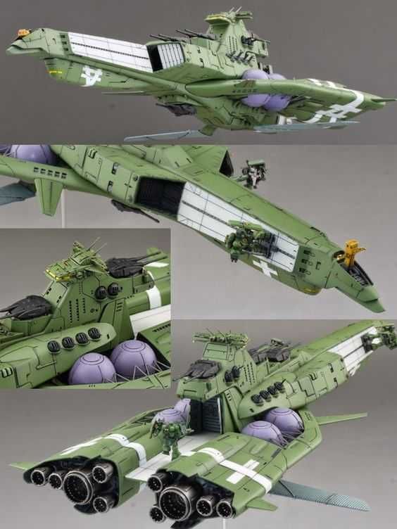 Maquetas de Naves Espaciales Gundam