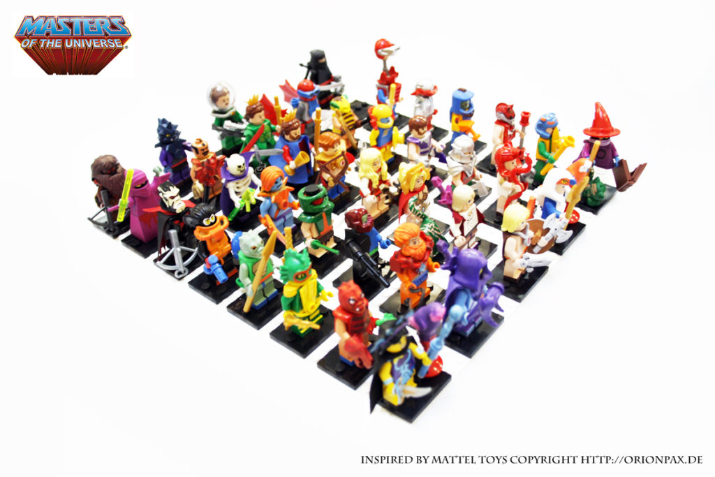 Minifiguras de Masters of the Universe en LEGO