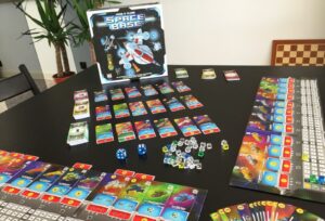 Space Base en mesa