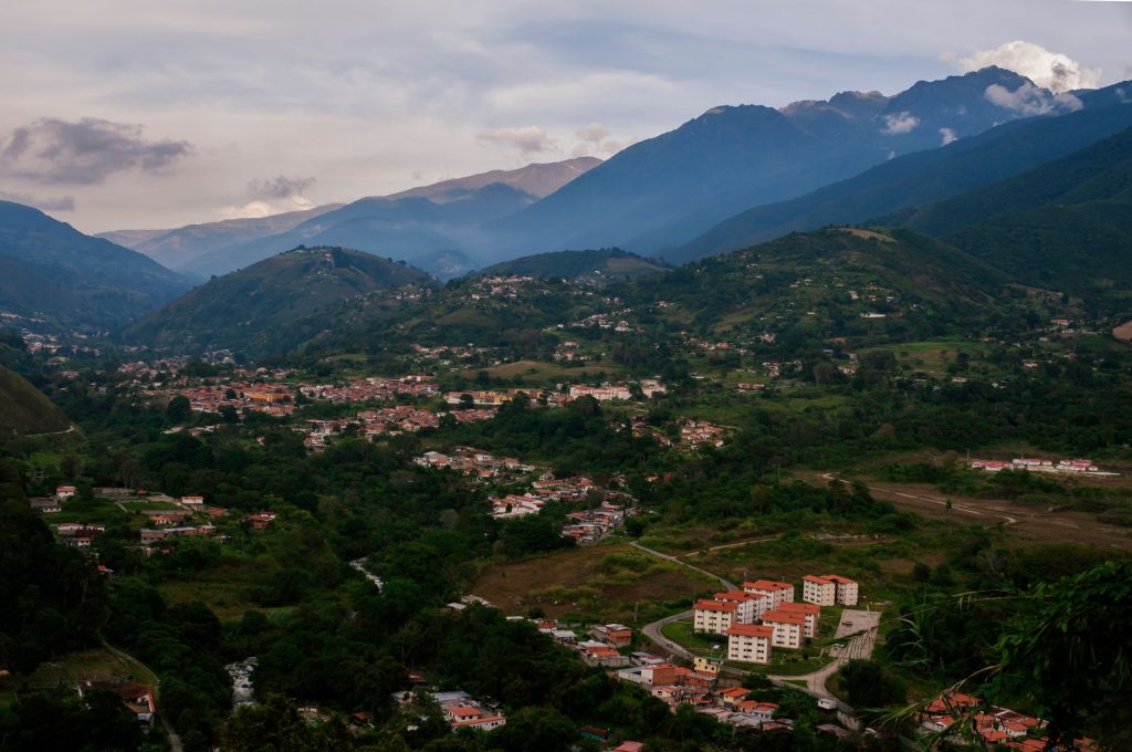 a town in mountains