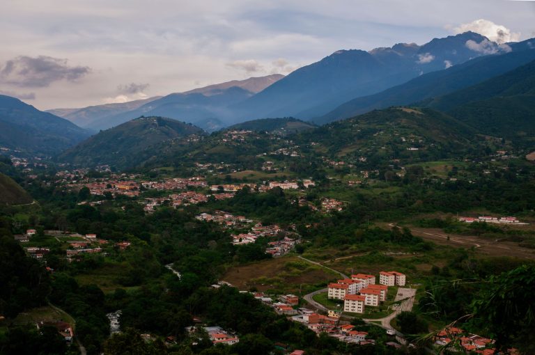 a town in mountains