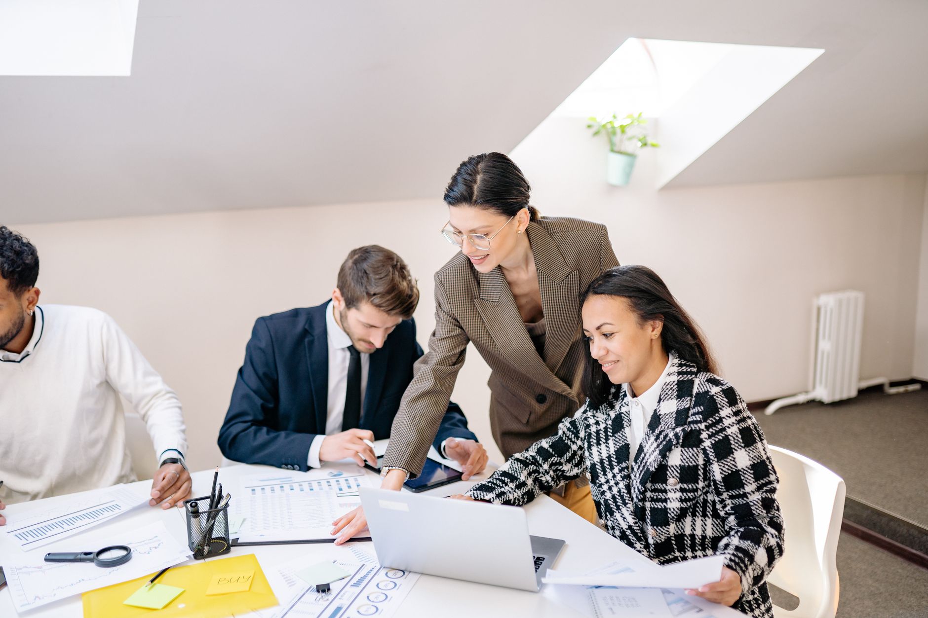 colleagues in a meeting